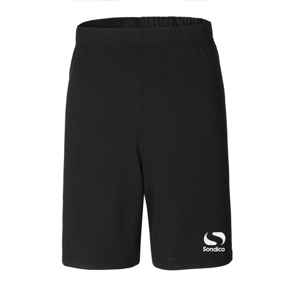 Sondico Mens Polyester Regular Football Shorts / Black